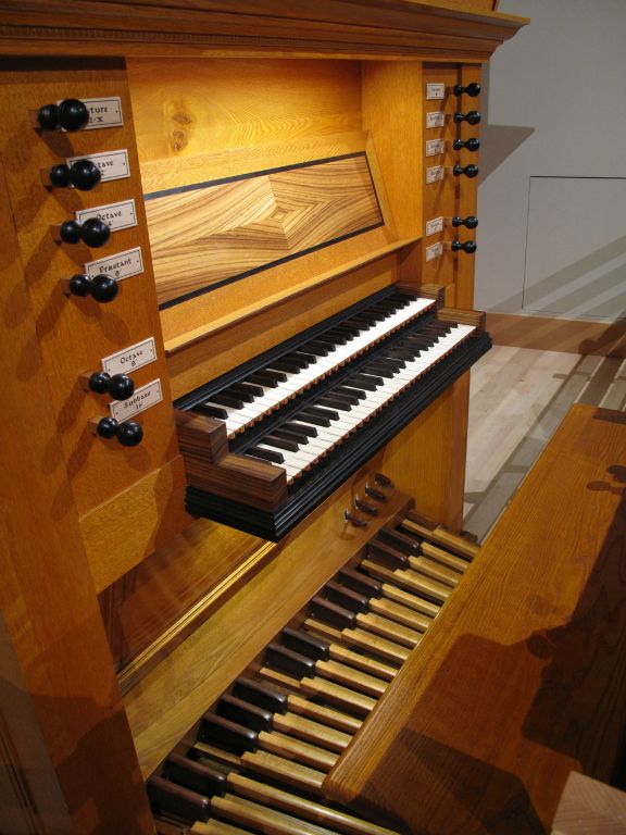 The organ in it's current home at Sonoma State University